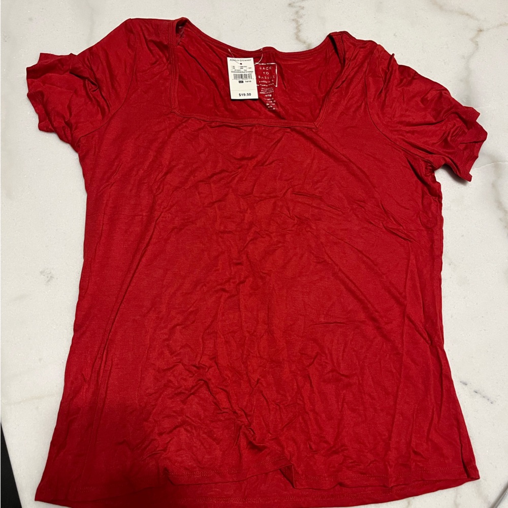 Ashley Stewart back to basics tee